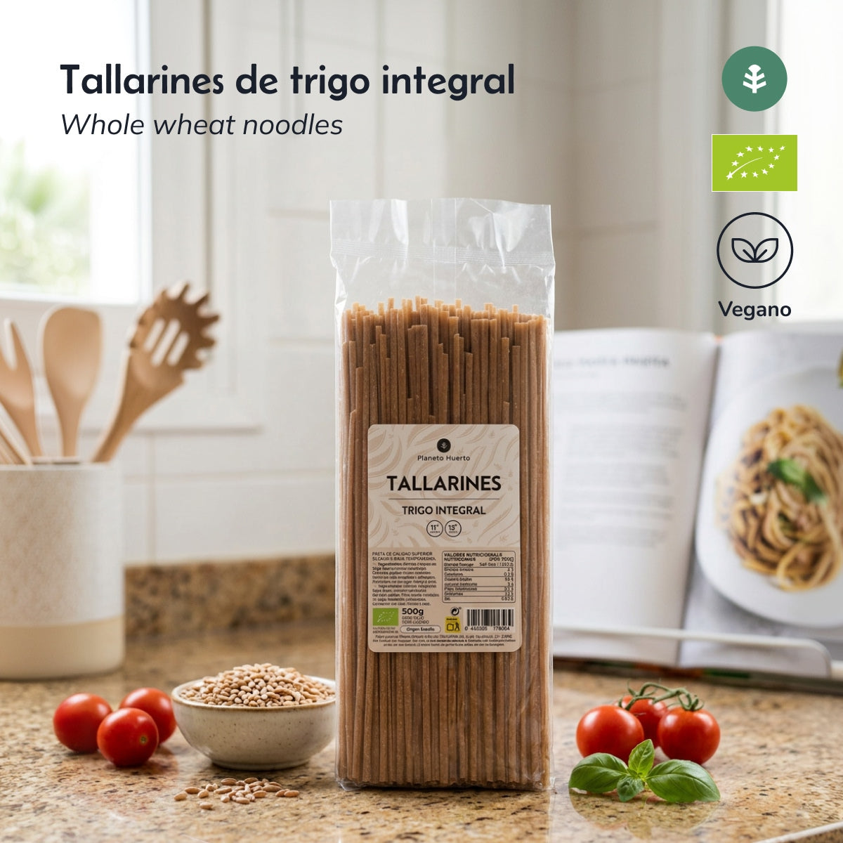 Tagliatelle integrali ECO Planeta Huerto 500g