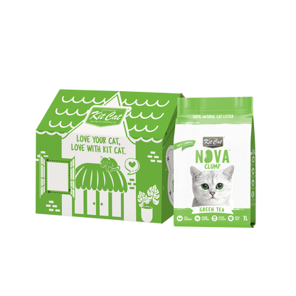 Kit Cat Arena Eco SoyaClump - Green Tea 7 L Sabbia per gatti