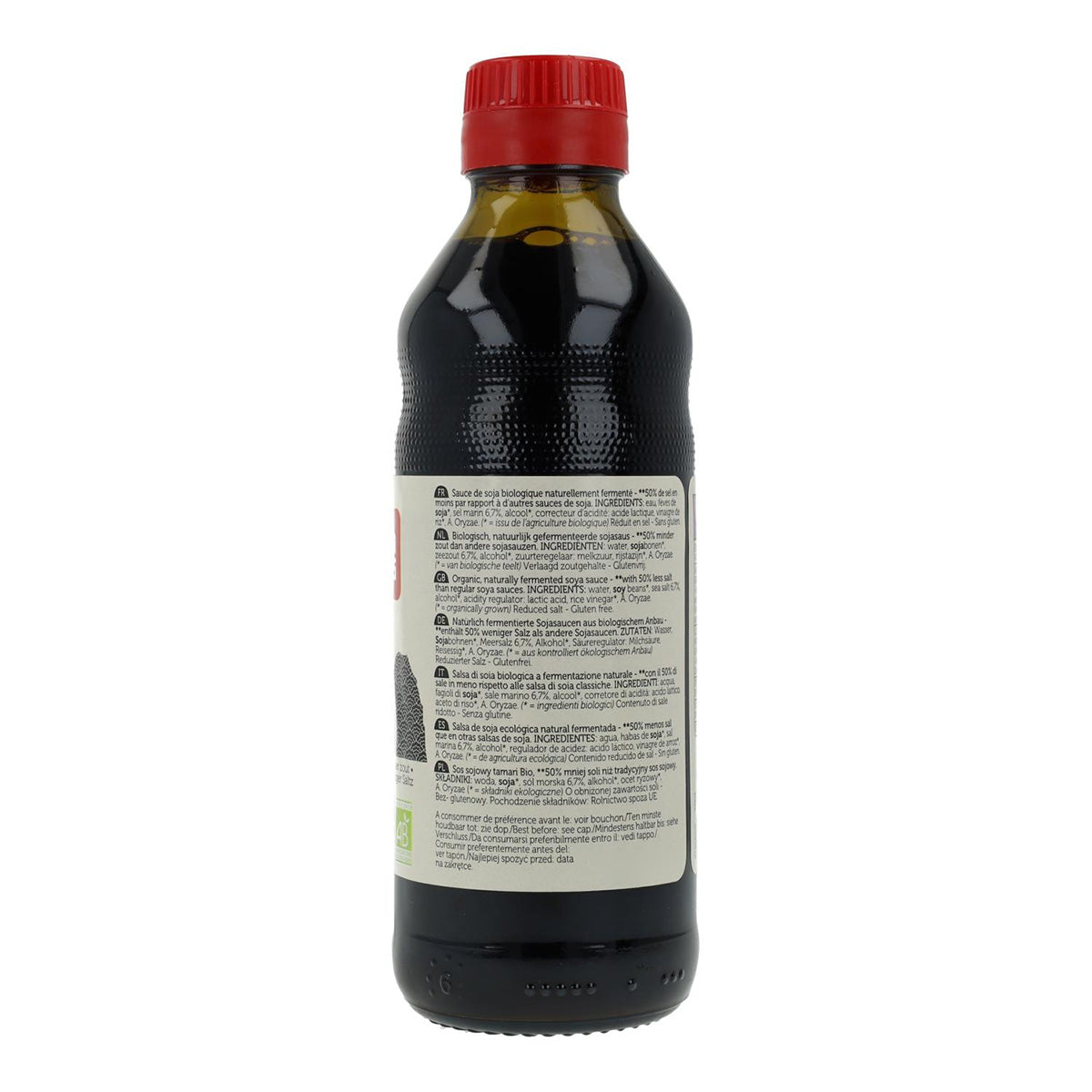 Salsa de soja Tamari 50% menos de sal ECO Lima 500 ml