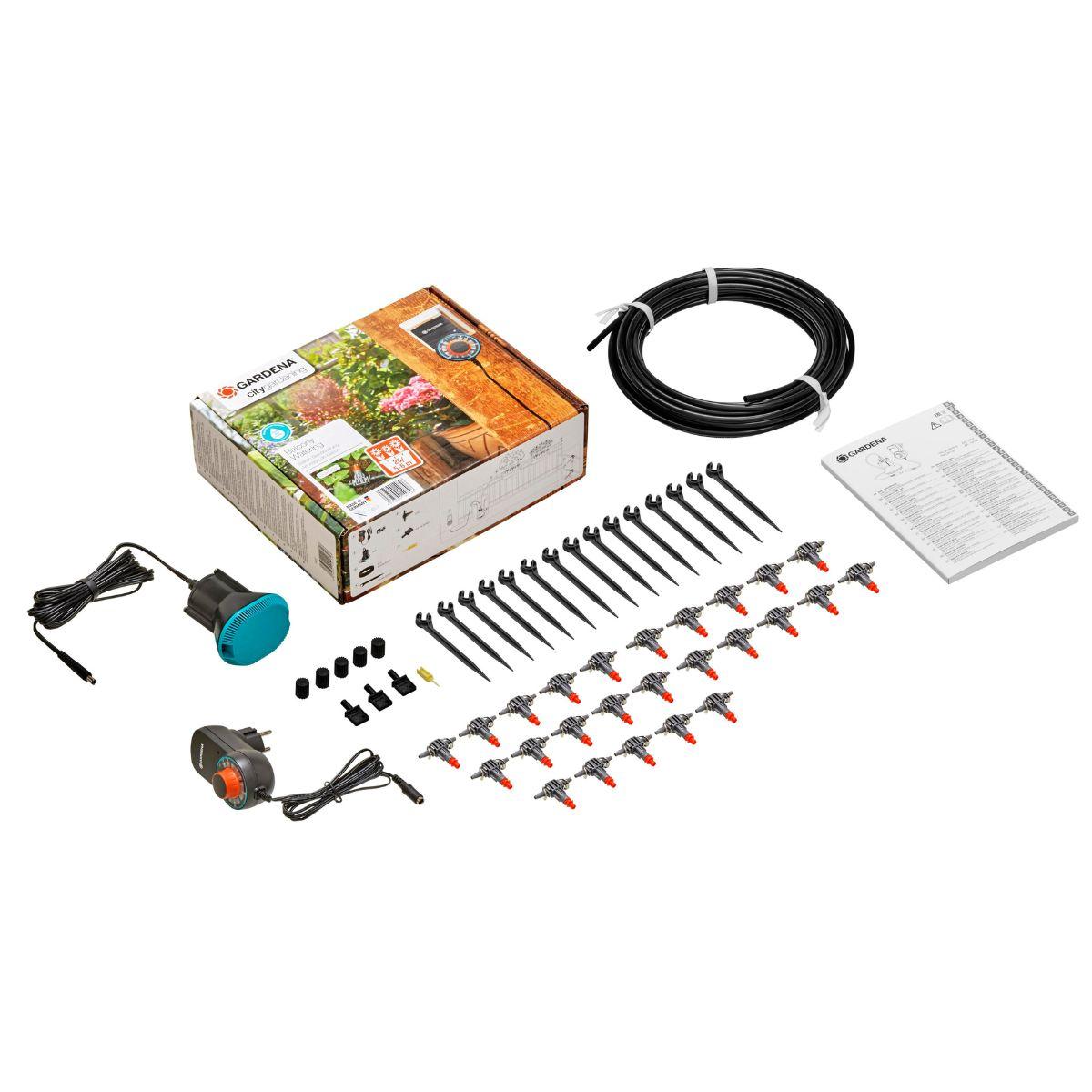 Riego automático jardineras City Gardening Gardena