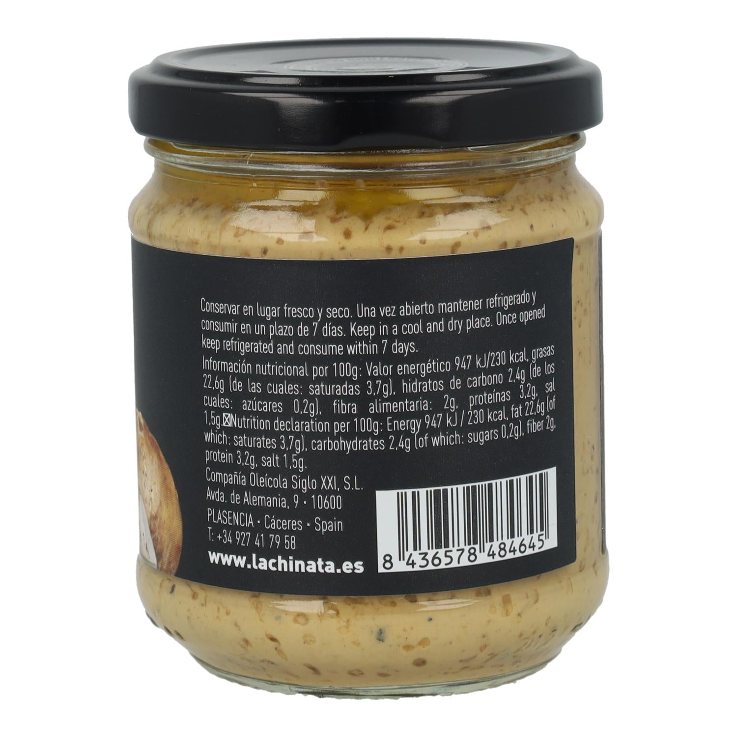 Crema de Boletus y Trufa La Chinata 180 gr