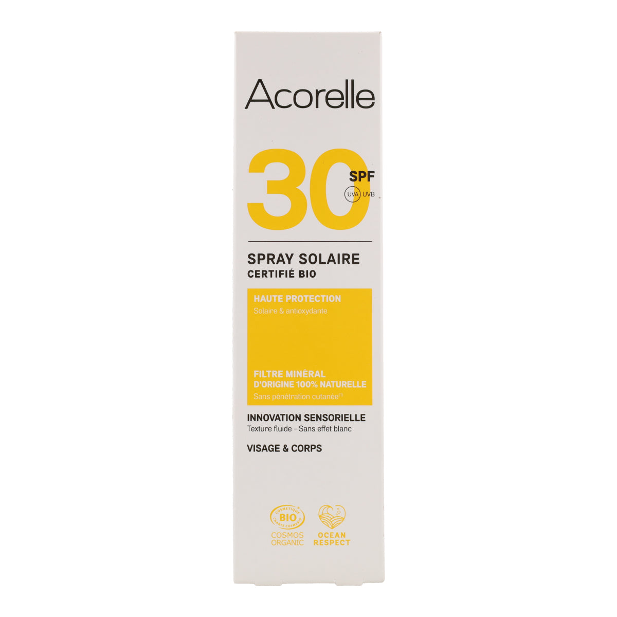 Spray solare SPF 30 Acorelle 100 ml