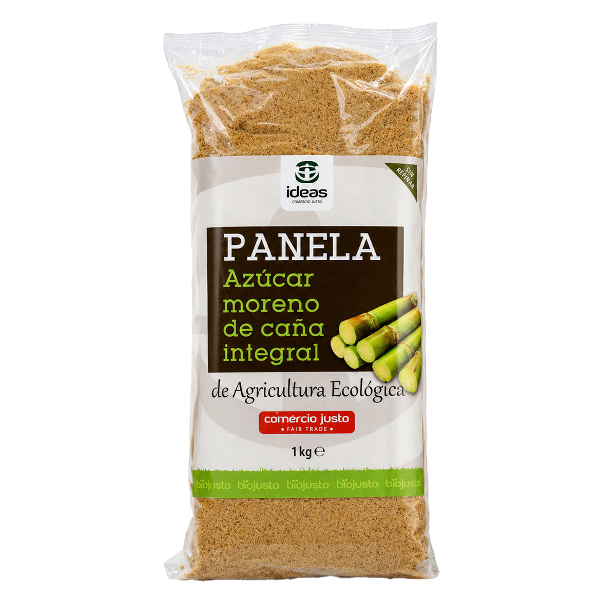 Panela BIO zucchero di canna integrale Ideas 1 kg
