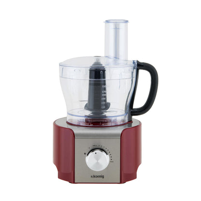 Procesador de alimentos MX18 Rojo HKoenig (Reacondicionado)