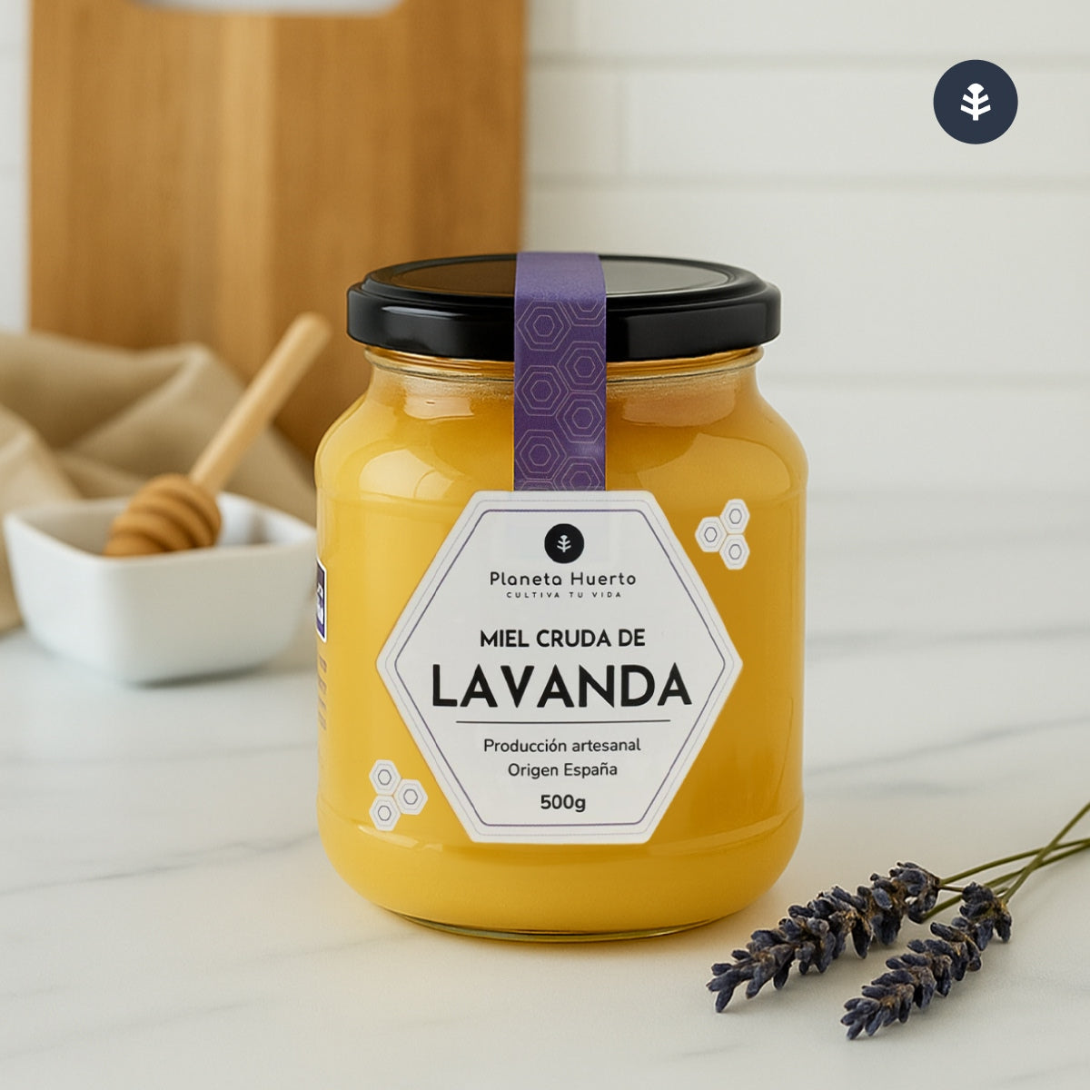 Miel Cruda de Lavanda Planeta Huerto 1 Kg