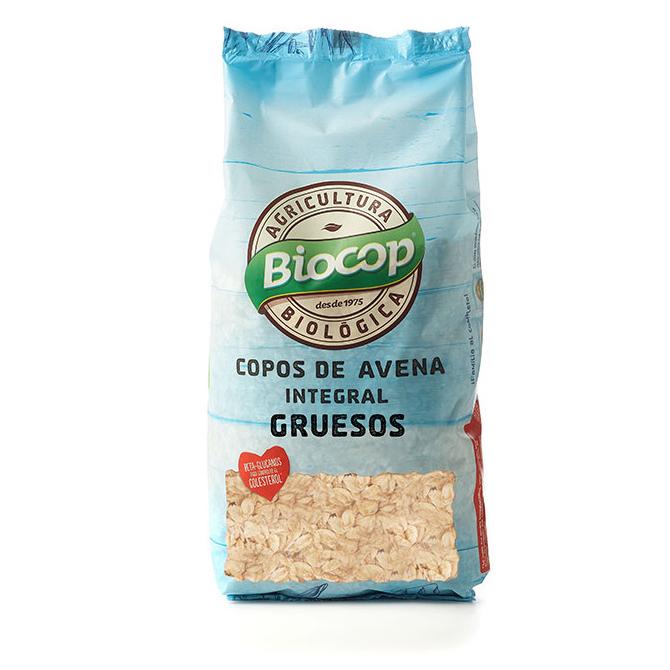 Copos de Avena Integral gruesos BIO Biocop, 500g