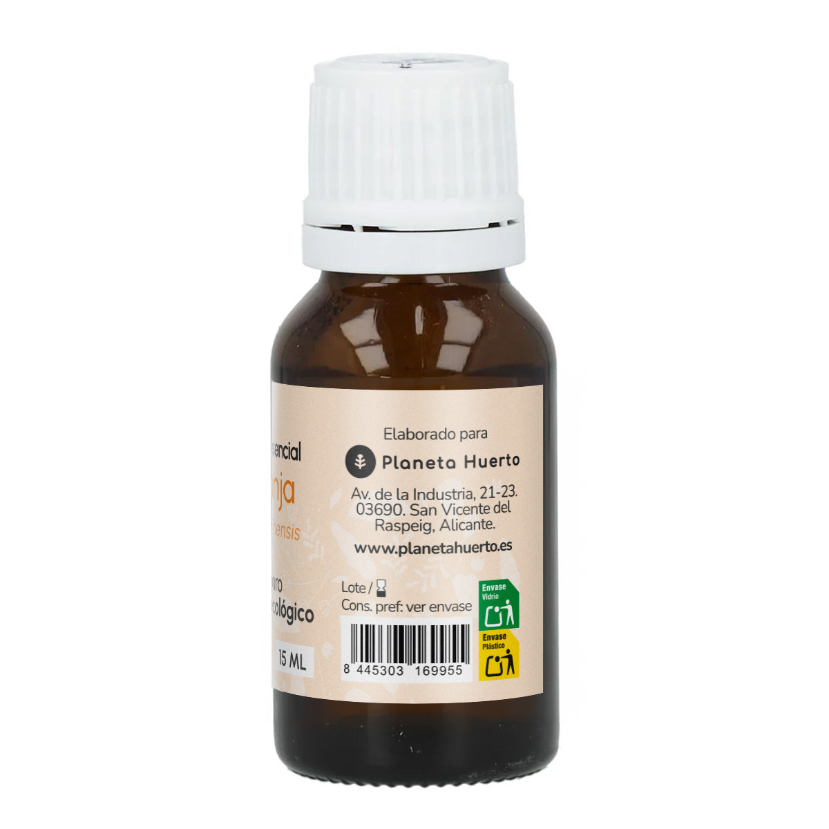 Olio essenziale di arancio dolce Bio Planeta Huerto 15 ml