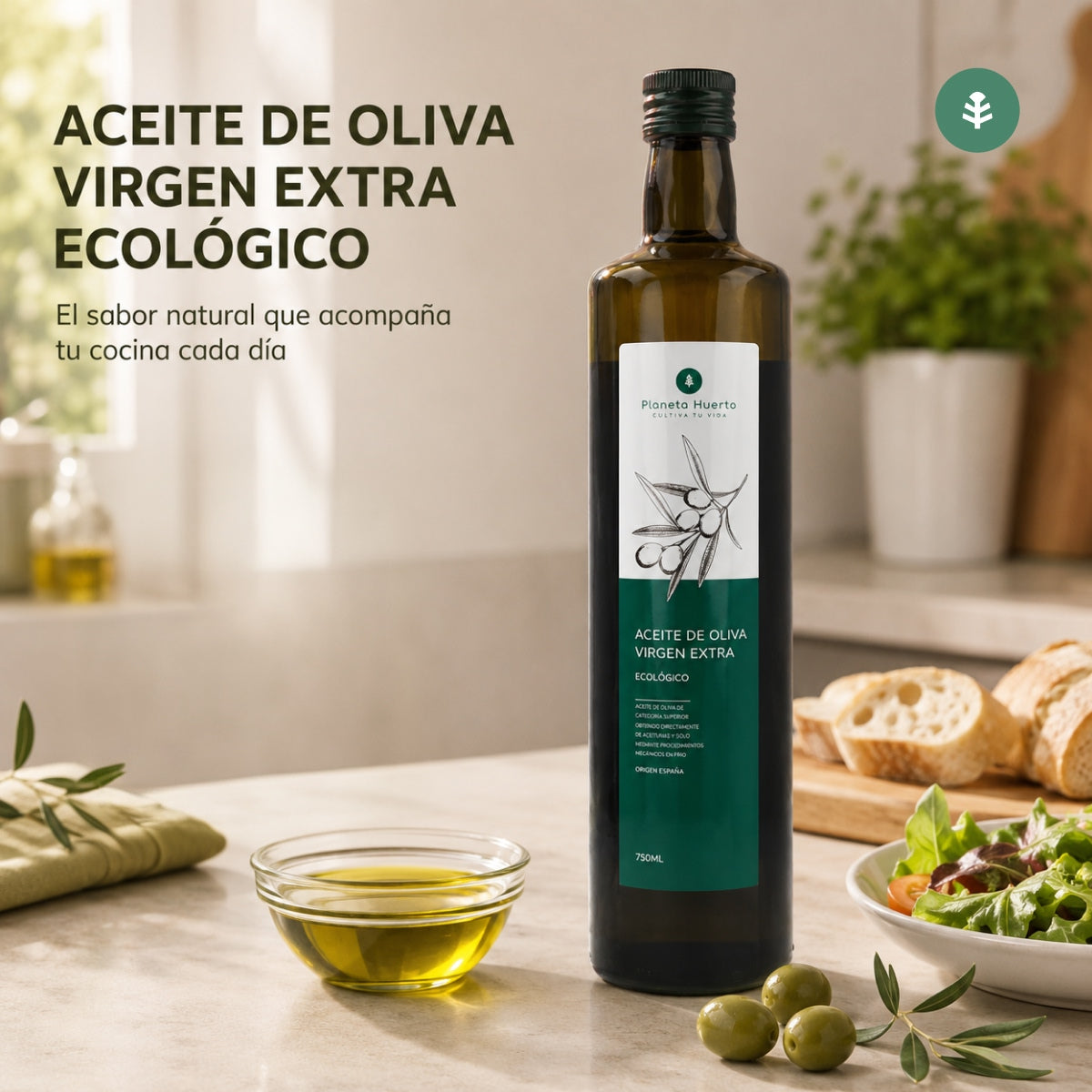 Olio extravergine di oliva ECO Planeta Huerto 5 L