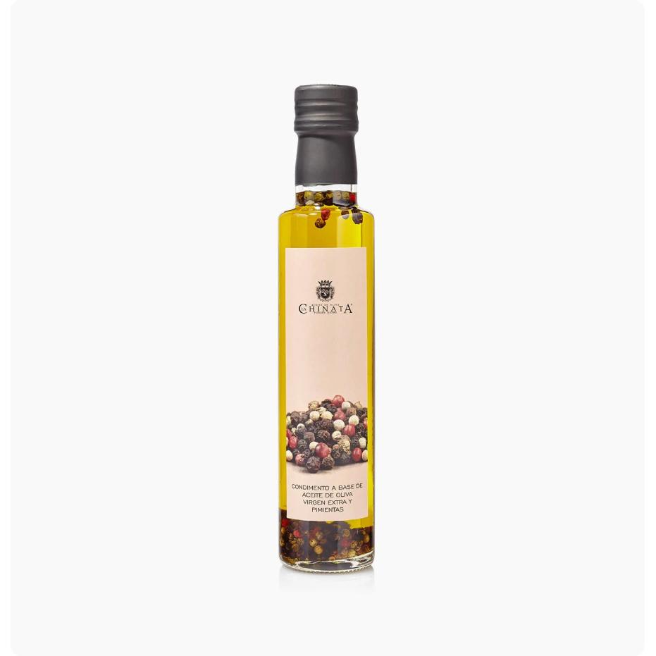 Cesta Regalo Mediana Gourmet nº1 La Chinata con 8 Productos.