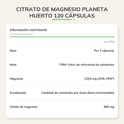 Información nutricional