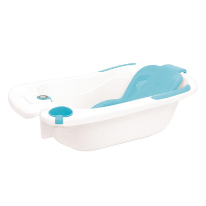 Cubeta Bañera Anatómica azul con soporte Olmitos