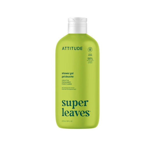 Super leaves Gel doccia lenitivo Olive Leaves 473 ml