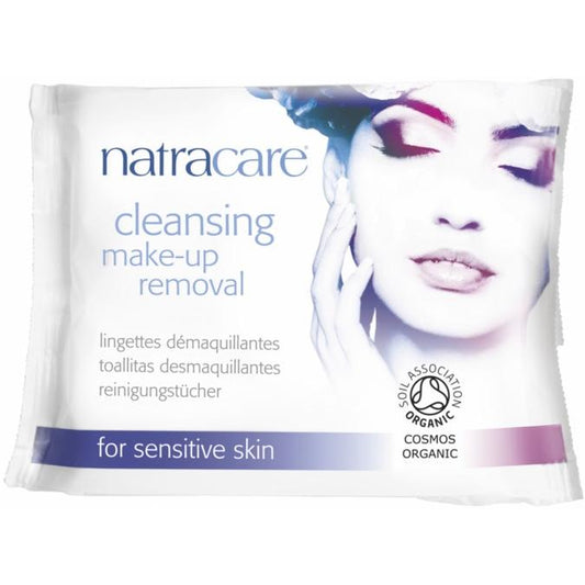 Toallitas limpiadoras Aloe vera bio Natracare 20 uds.