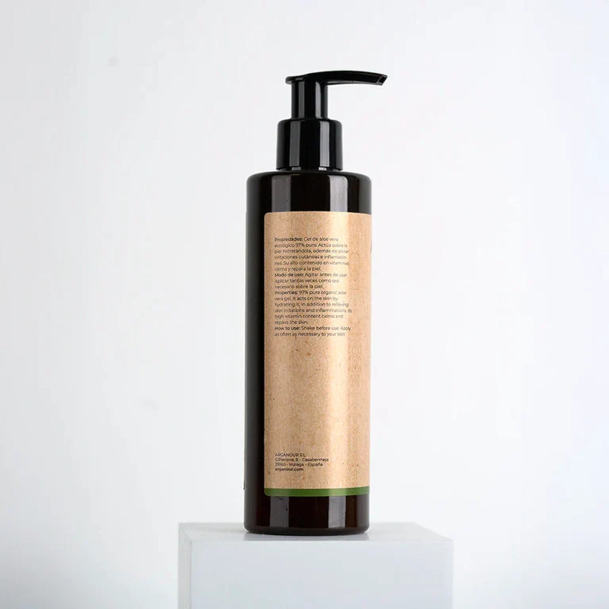 Gel de Aloe Vera 97% Certificado Ecológico Arganour 250 ml