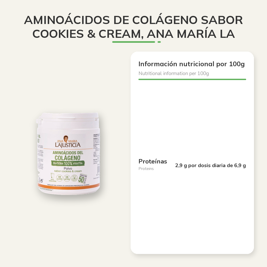 Información nutricional