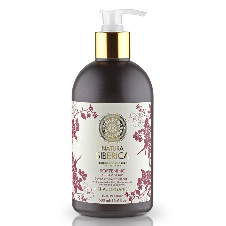 Jabón cremoso de manos suavizante Natura Sibérica 500 ml