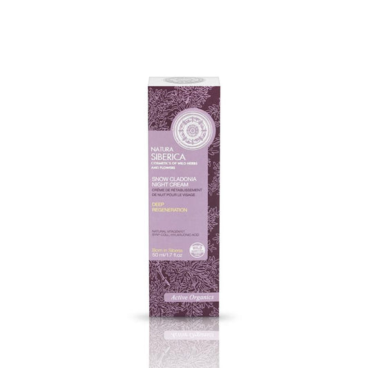 Crema Noche reparadora Regeneración Profunda Natura Sibérica 50 ml
