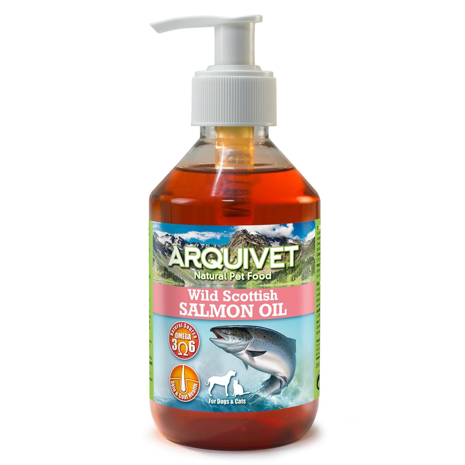 Aceite de salmón escocés Arquivet 500ml