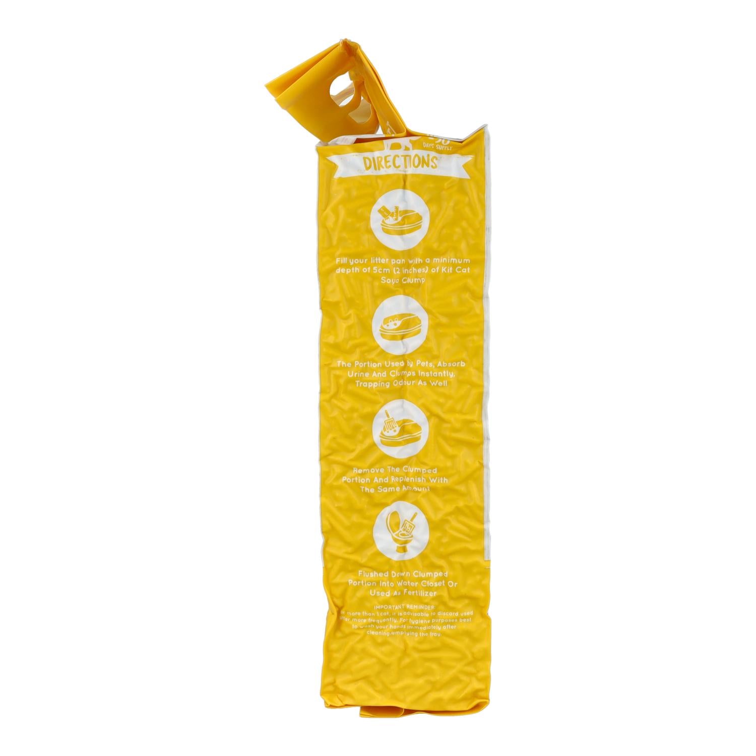 Kit Cat Arena Eco SoyaClump - Original 7 L Arena para gatos
