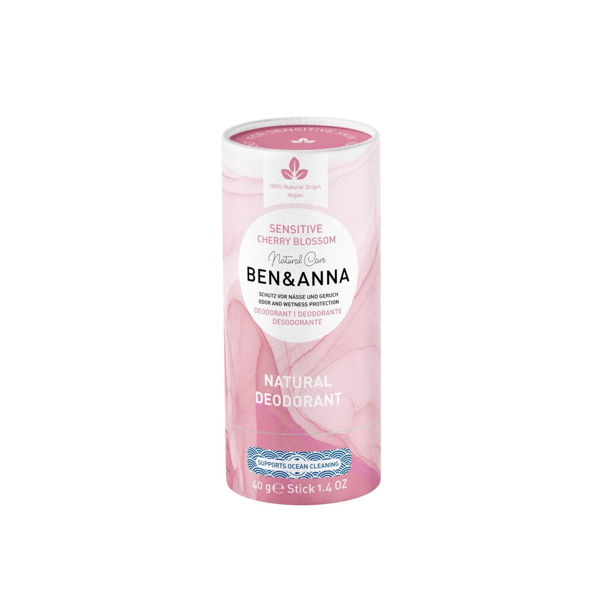 Desodorante Sensitive Flor de cerezo japonés Ben&Anna 40 g