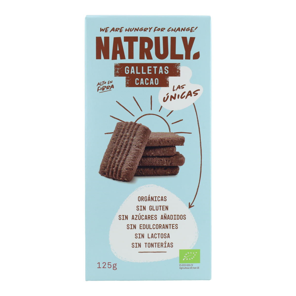Biscotti al cacao BIO Natruly 125 g