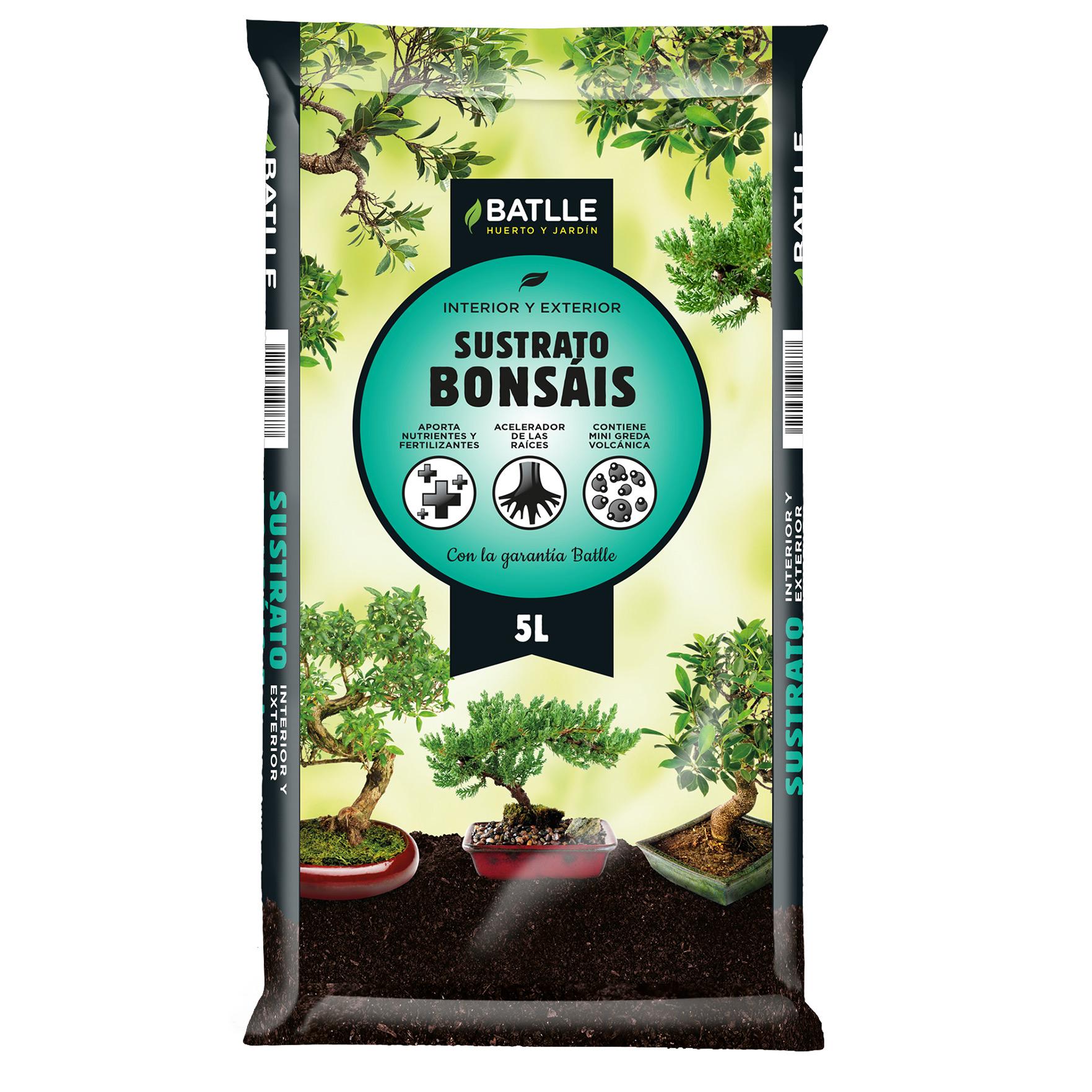 Sustrato Bonsáis 5 L Batlle