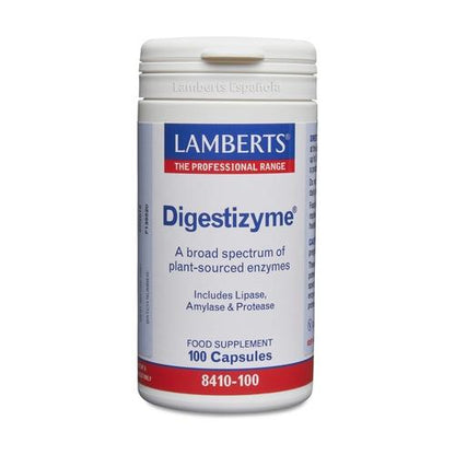 Enzimas Digestivas Lamberts 100 cápsulas