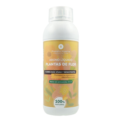 Abono Líquido Plantas de Flor Planeta Huerto 1 l