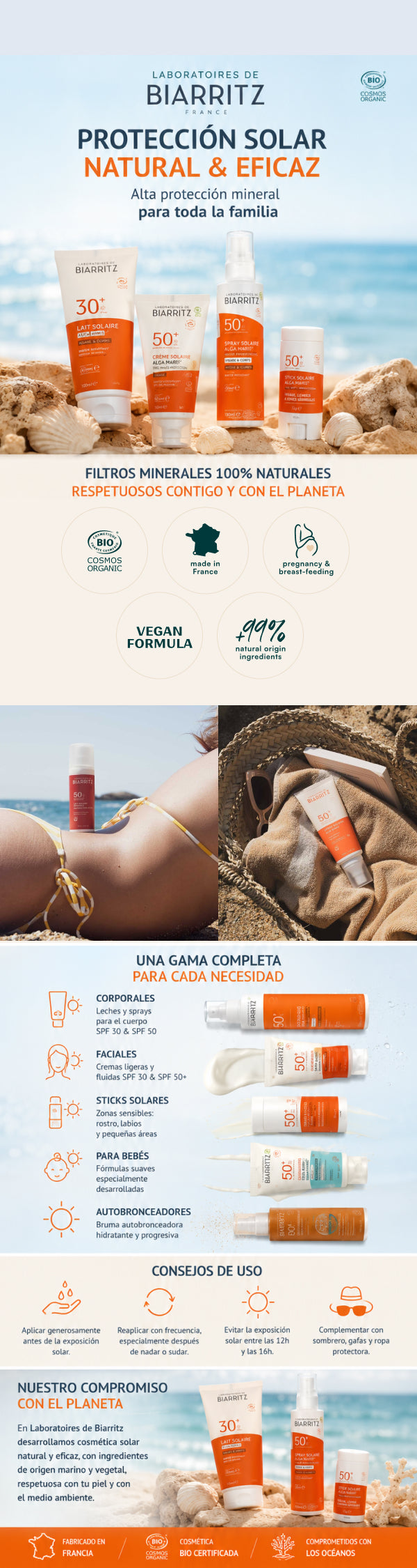 Lozione solare corpo SPF 30 Alga Maris 100 ml