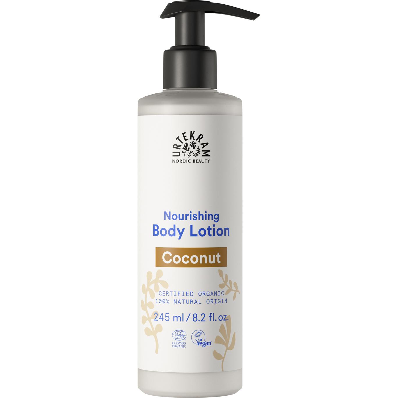 Loción corporal de Coco Urtekram, 245 ml