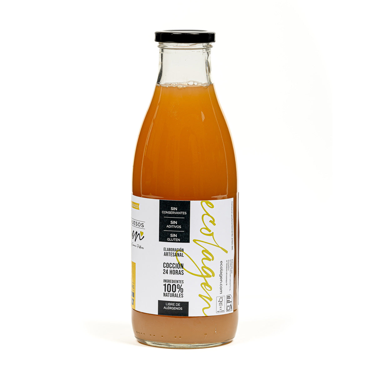 Caldo de huesos de Pollo con verduras ecológico Ecolagen 1L