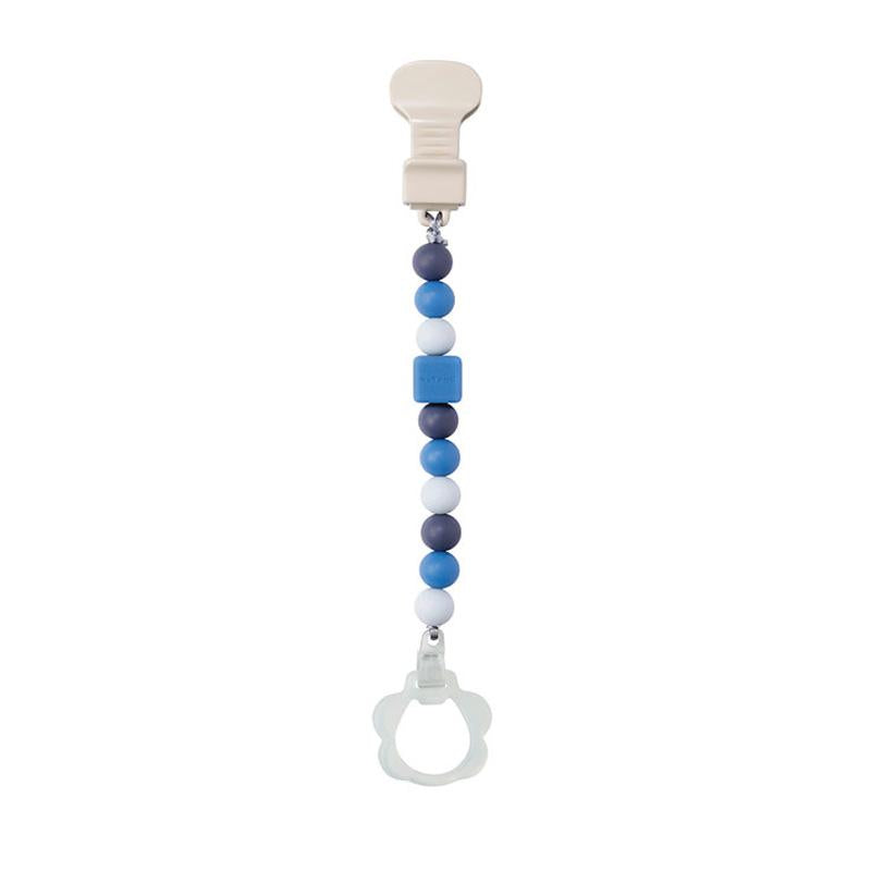 Pinza chupete  (con clip de chupete) Doukidou Azul