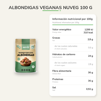 Información nutricional