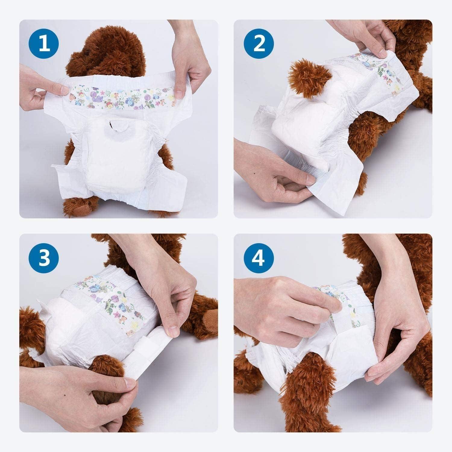 Pañales para perro Hembra XXL Nobleza 12 ud