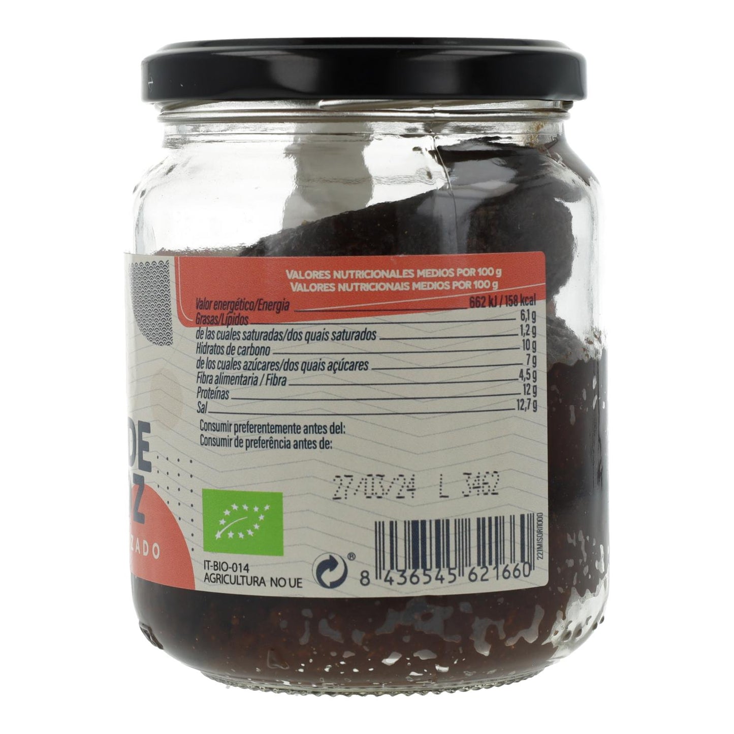 Miso de arroz  BIO La Finestra Sul Cielo 300 g