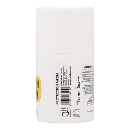 Crema solare viso SPF 25 Amazonia Amapola 50 ml