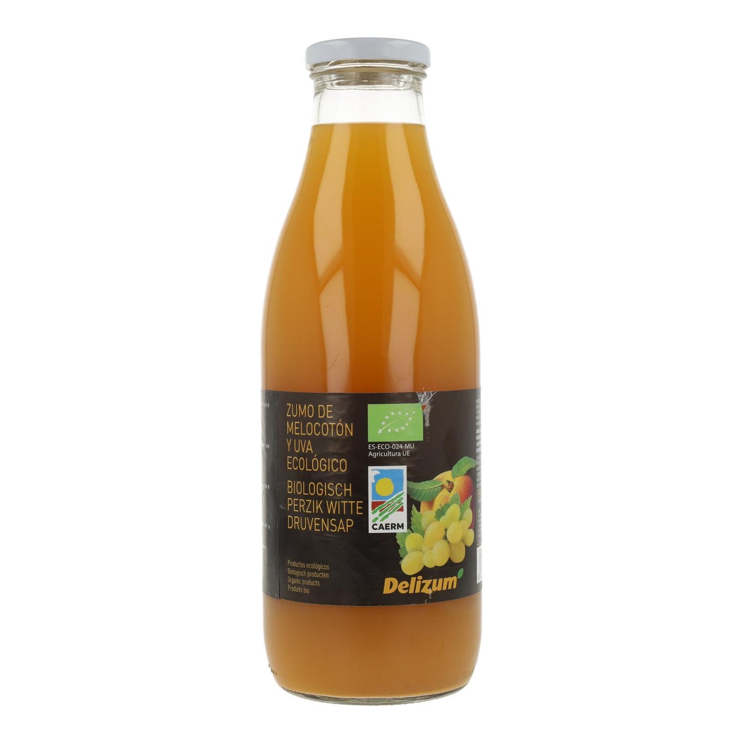 Zumo Melocotón & Uva Bio 1L Delizum