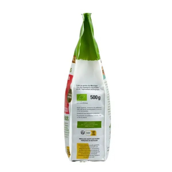 Caffè Premium in grani Congo 100% Arabica di alta qualità BIO 500 g