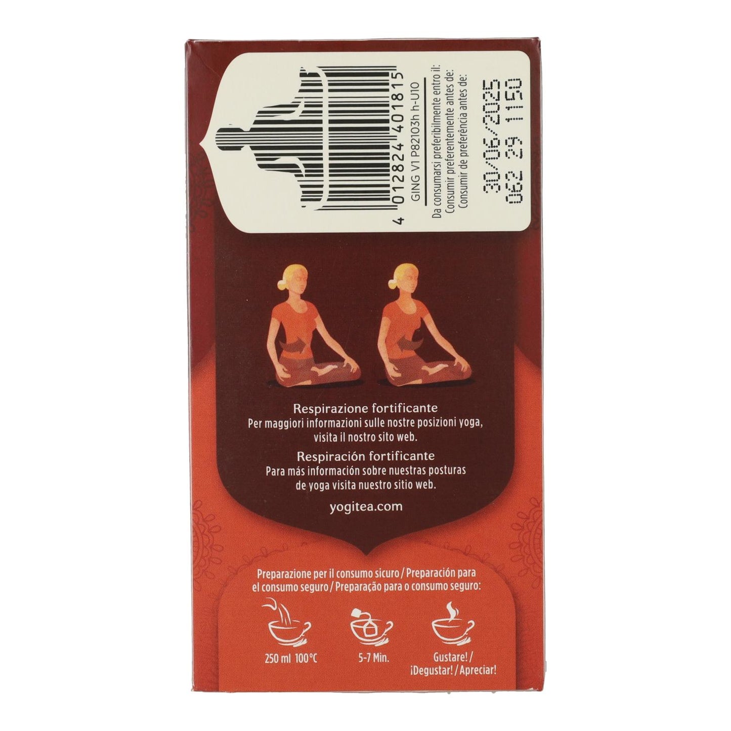 Yogi Tea BIO Jengibre, 17 bolsitas