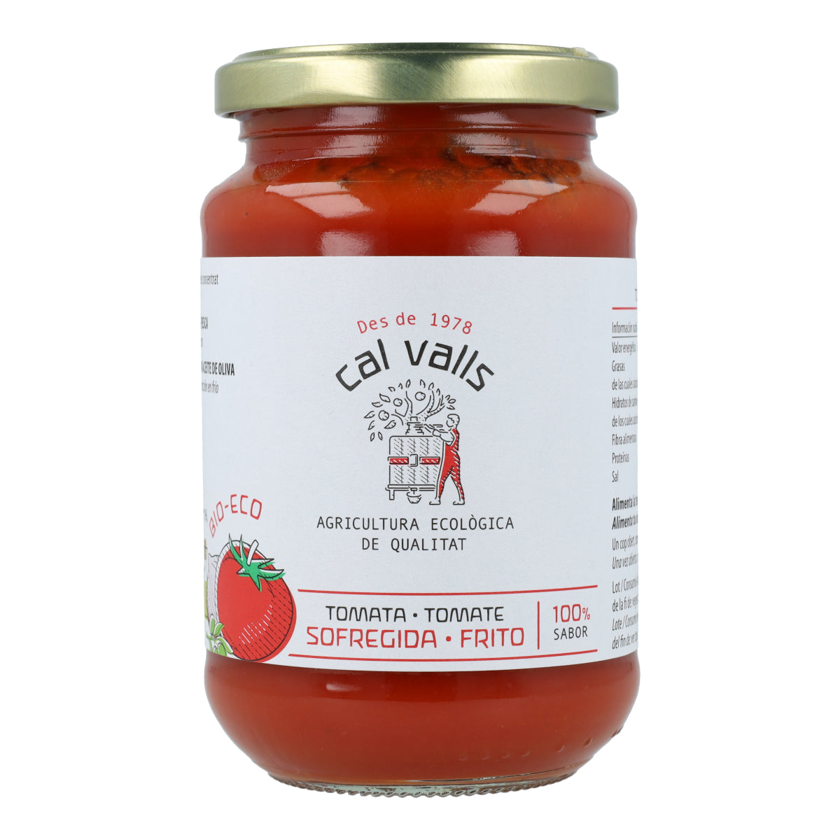 Pomodoro fritto Bio Cal Valls, 350 g