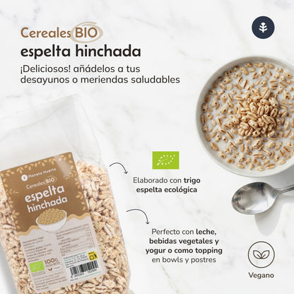 Farro soffiato ECO Planeta Huerto 100 g