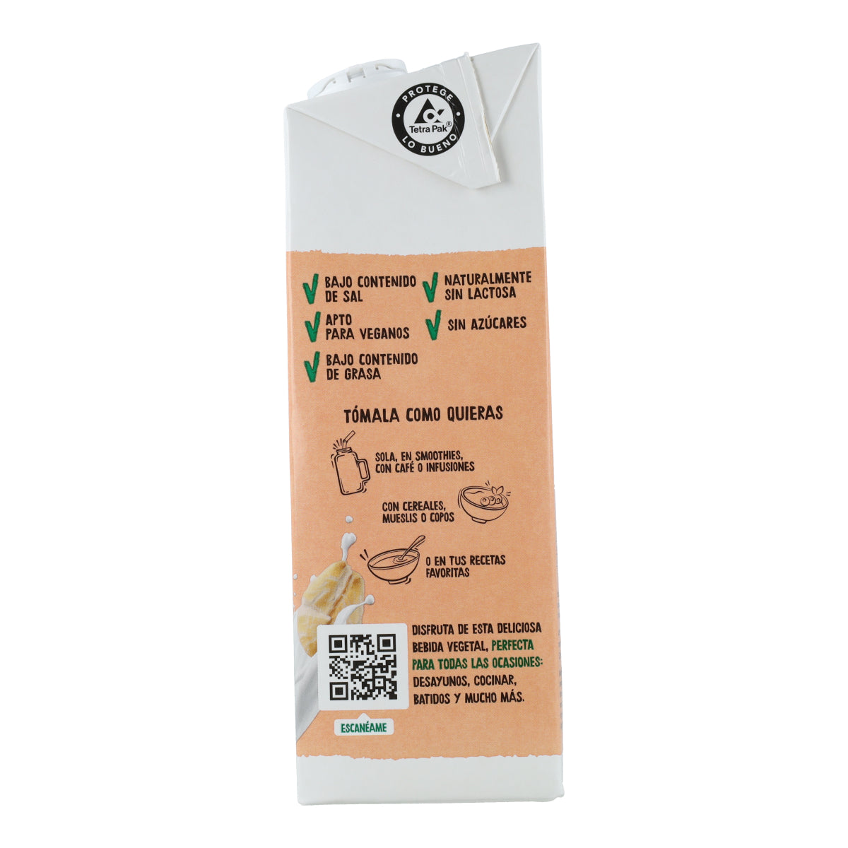 Bevanda vegetale all'avena 0% zucchero Bio Ecocesta 1L