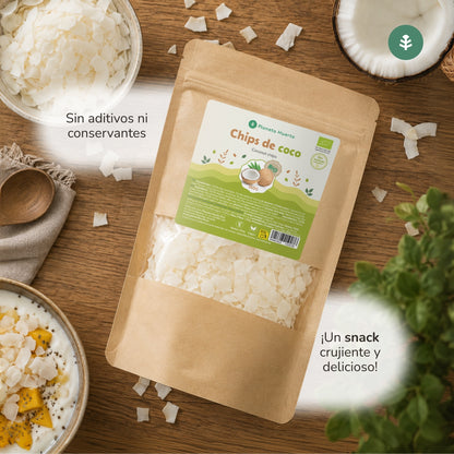 Scaglie di cocco non zuccherato ECO Planeta Huerto 150 g