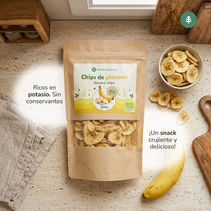 Patatine alla banana ECO Planeta Huerto 800 g