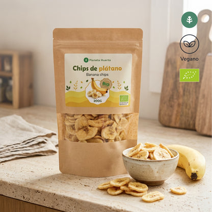 Patatine alla banana ECO Planeta Huerto 800 g