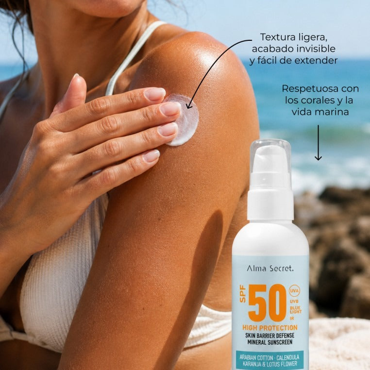 Crema solare protettiva SPF 50 Alma Secret  200 ml