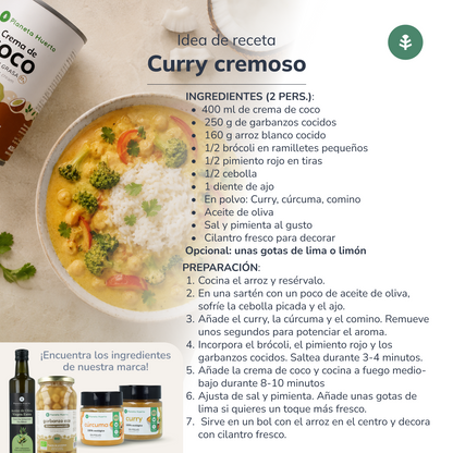Crema di cocco ECO Planeta Huerto 400 ml