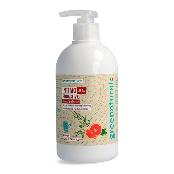 Bio gel de higiene intima proactive ph 4.0  – bienestar de la mujer – 500ml