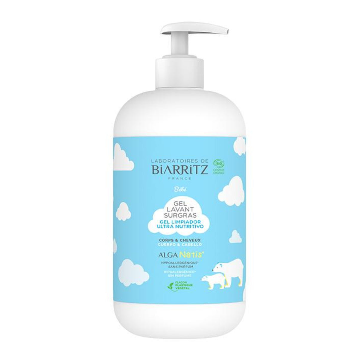 Gel limpiador alga natis 500ml Biarritz