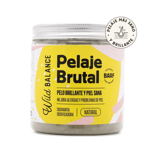Pelaje Brutal Suplemento para mascotas Wild Balance 100 g